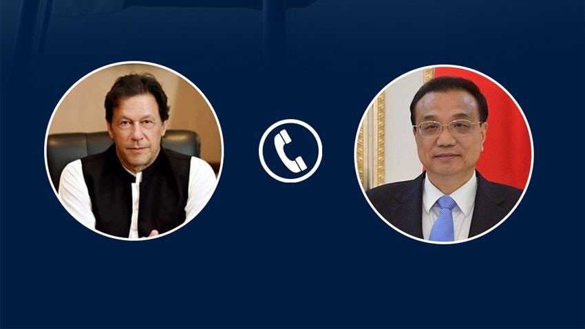 PM Imran Chinese Premier Reaffirm Resolve To Strengthen PakChina Ties 183