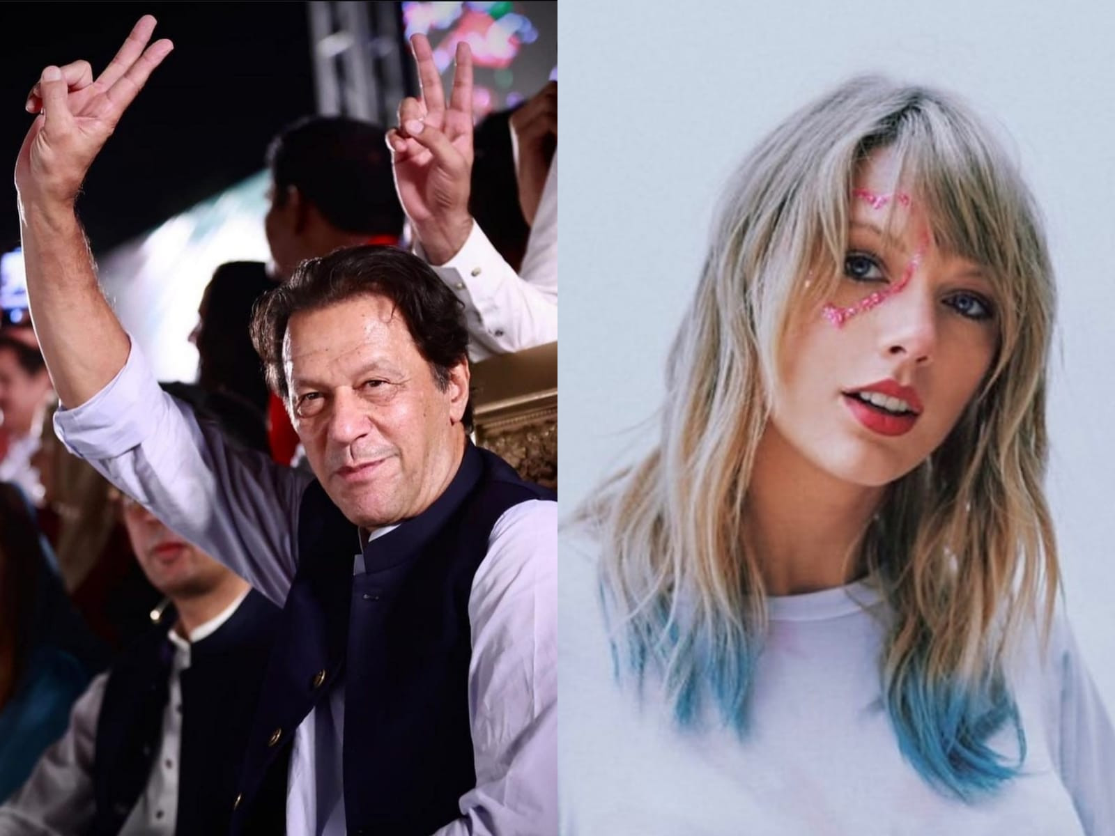 Long Live Imran Khan PTI Celebrates Kaptaans Birthday In Taylor Swift Fashion 23492