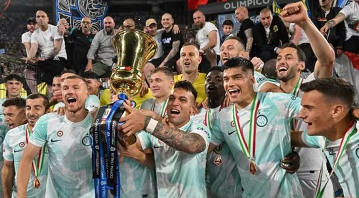 Martinez Double Secures Italian Cup For Inter 34206