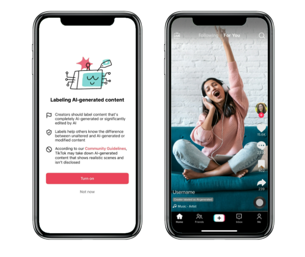 TikTok Introduces New Tools To Label AI Generated Content 39821
