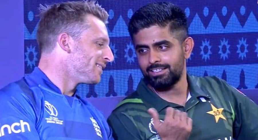 ICC Captains Day Babar Explains Rohits Joke To Buttler 40497