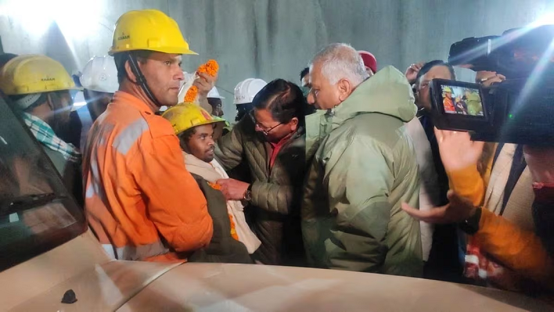 All Trapped Indian Workers Rescued From Himalayan Tunnel Say Officials 43026