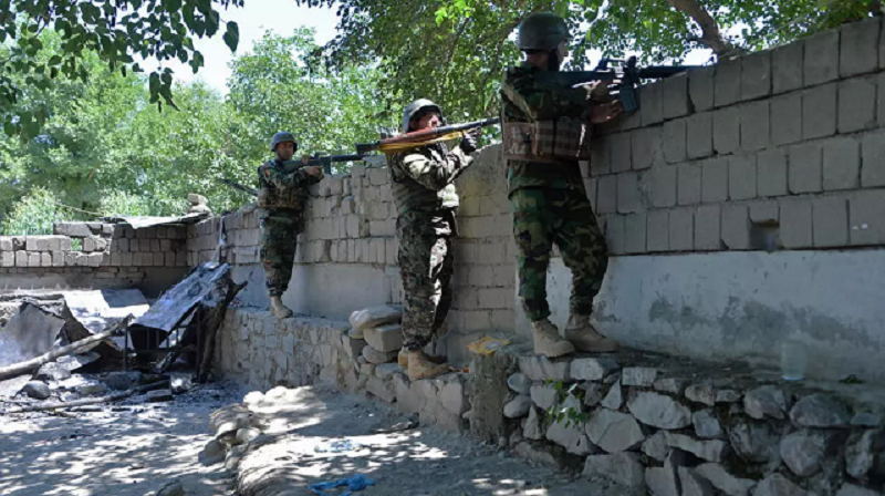 Afghan Forces Clash With Taliban Near Capital 463