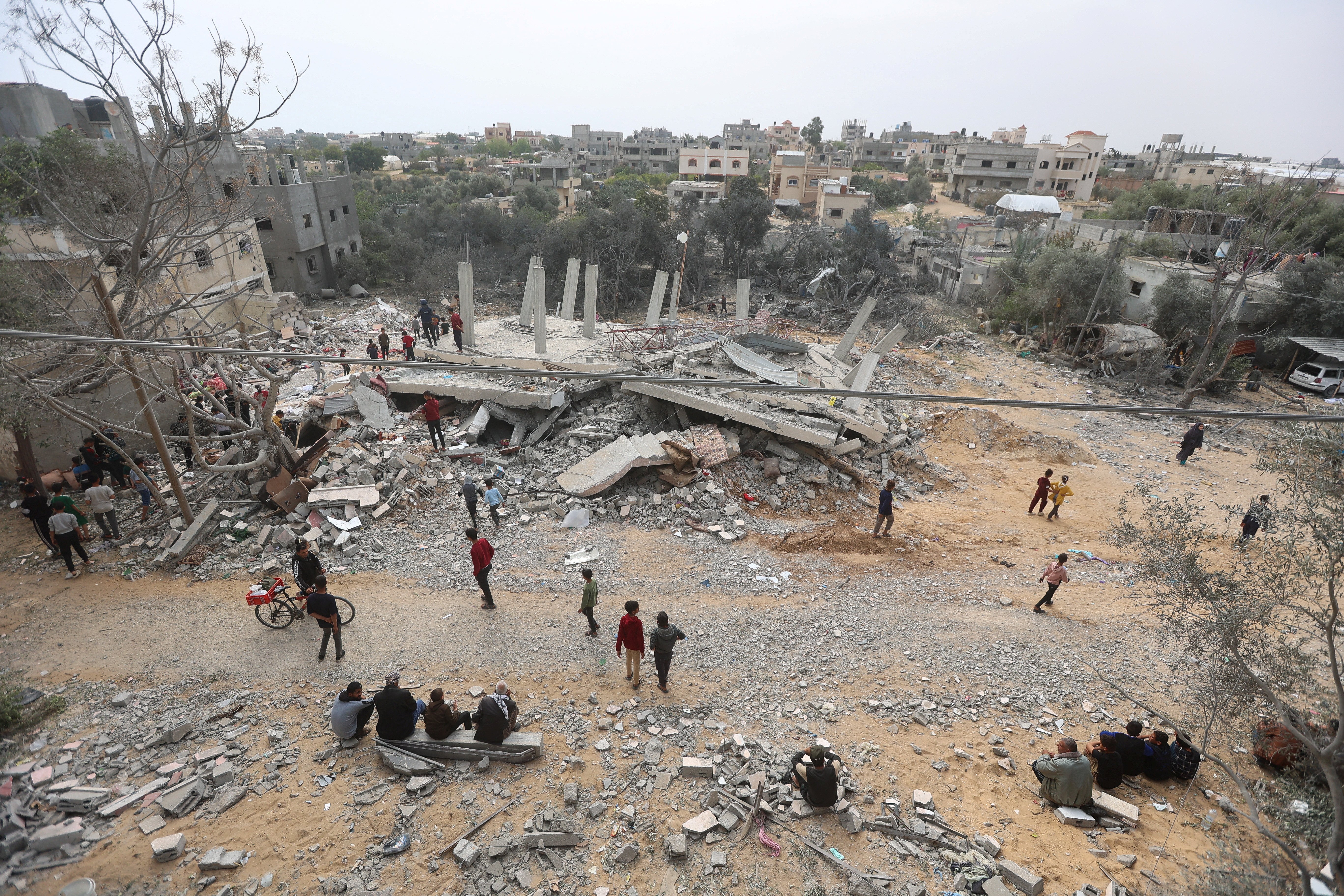 Israel Kills Dozens In Airstrikes Across The Gaza Strip 48373