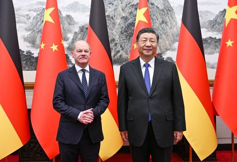 Xi Meets German Chancellor Calls For Achieving Mutual Success 49104