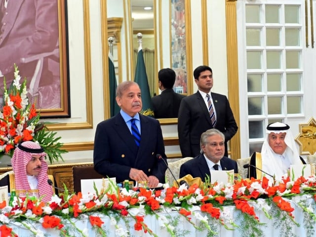 PM Hosts Saudi Delegation For Dinner Reception 49110
