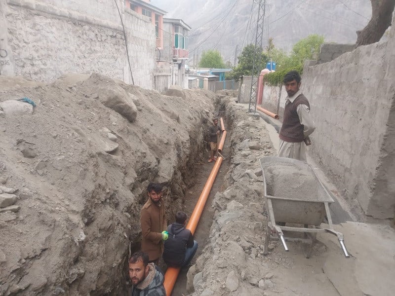 Historic Moment Gilgit Gets Its Firstever Sewerage System Project 49142