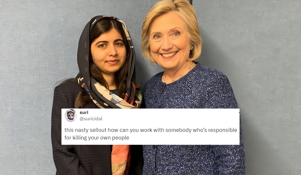 Internet Slams Nasty Sellout Malala For Joining Forces With Hillary Clinton 49415