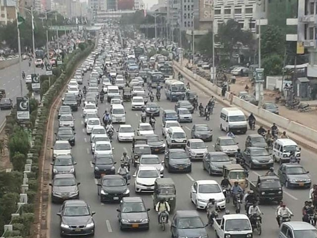 Major Thoroughfares Including Sharea Faisal Closed For Traffic 49423