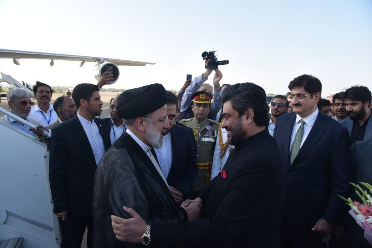 Iranian President Ebrahim Raisi Arrives In Karachi Following Lahore Visit 49430