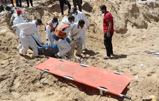 Palestinian Authorities Seek Probe Into Mass Graves At Gaza Hospitals 49534