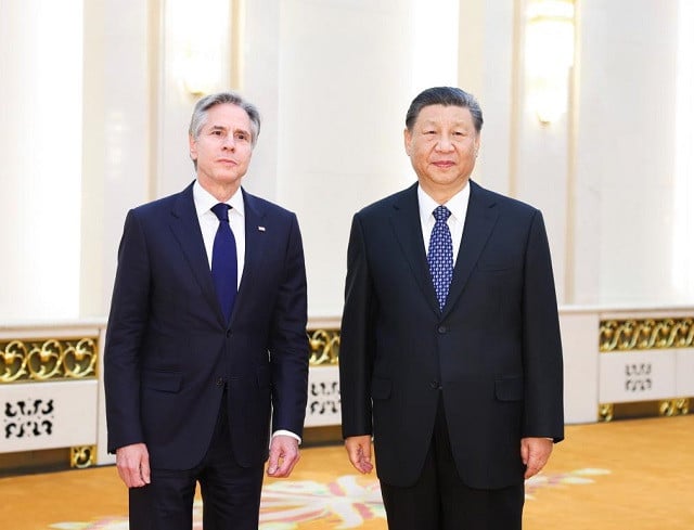 Xi Tells Blinken US China Must Be Partners Not Rivals 49575