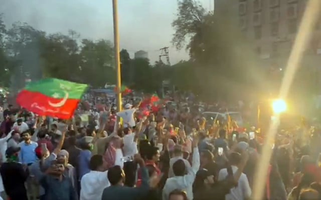 PTI Holds Nationwide Protests Against Rigging 49623