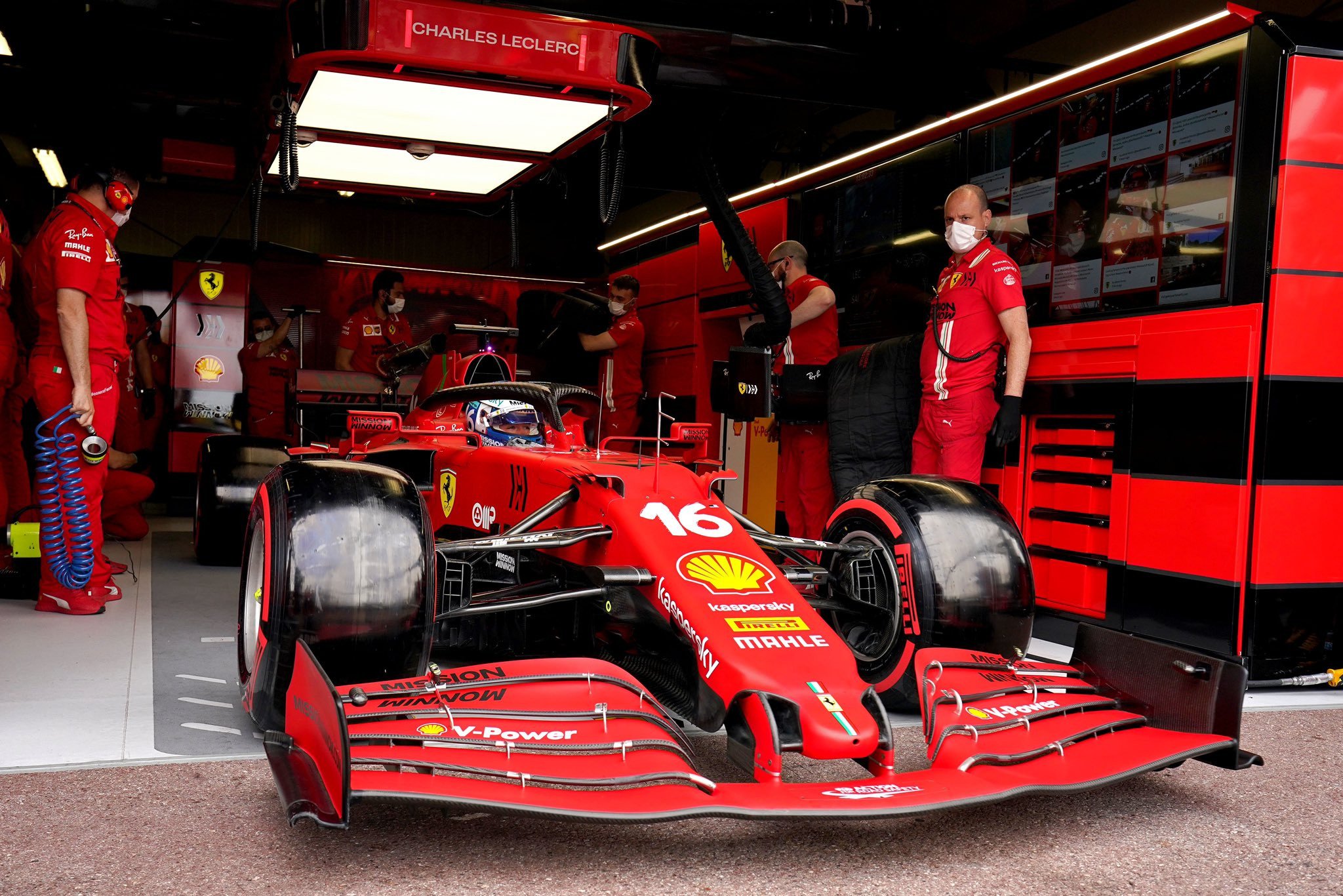 Ferrari Confirm Leclercs Crash Led To Driveshaft Failure 500