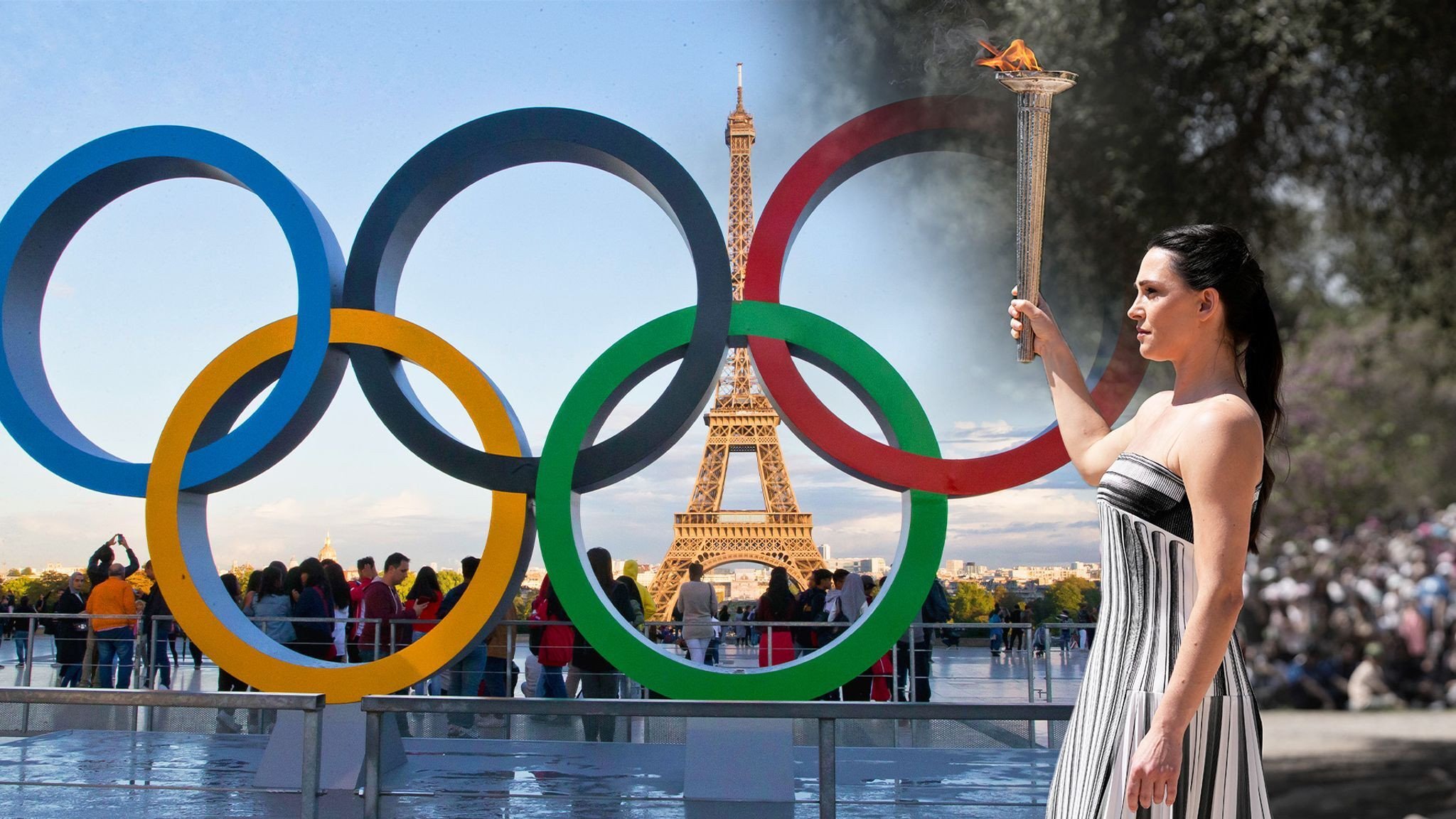 Olympic Torch Relay Completes First Day In France 50291