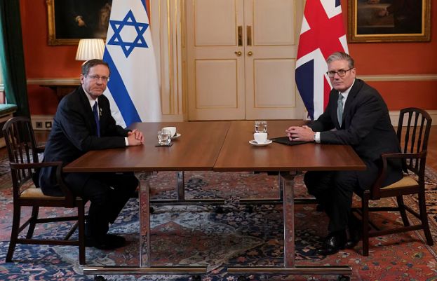 UK PM And Israeli President Face Off In Tense Downing Street Meeting 73400