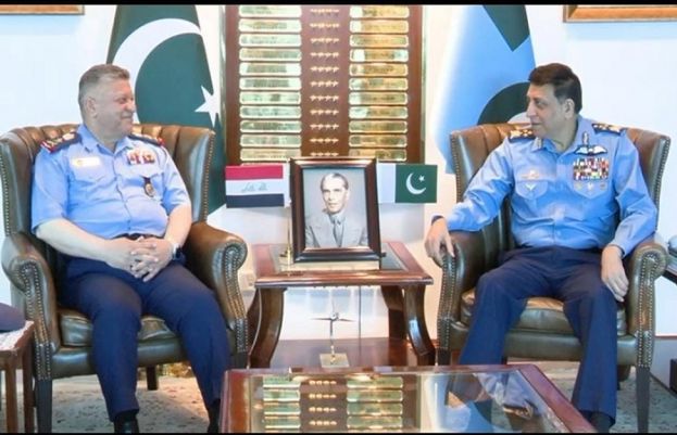 Iraqi Air Force Commander Meets PAF Chief To Strengthen Defence Cooperation 73409