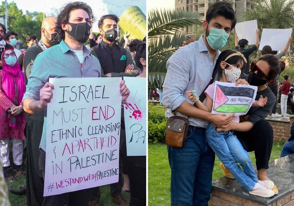 From Fawad Khan To Hania Aamir All The Celebs Who Marched For Palestine 74