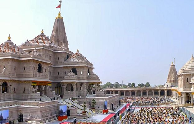 Pakistan Condemns Ram Temple Flag Hoisting On Babri Mosque Site 74526