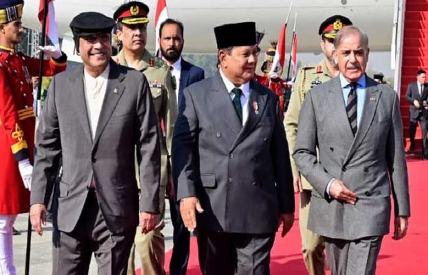 Indonesian President Subianto Arrives In Islamabad On Twoday Maiden Visit 74674