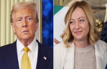 Trump Sparks Buzz After Calling Italian PM Beautiful At Gaza Summit 73990
