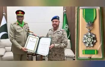 Gen Sahir Shamshad Mirza Meets Saudi Chief Of General Staff Discusses Regional And Global Affairs 74307
