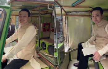 Crypto Billionaire Justin Sun Takes A Rickshaw Ride In Pakistan 74790