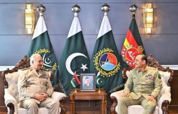 Libyan CommanderinChief Calls On Field Marshal Discusses Security Dynamics 75357