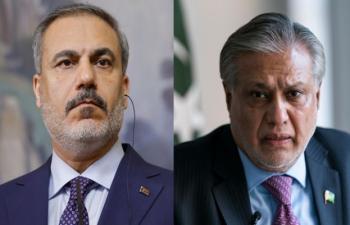 Ishaq Dar Turkish Foreign Minister Discuss Bilateral Ties Regional Issues 75440