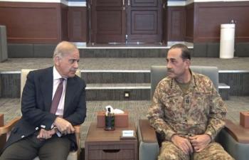 Military Leadership Briefs PM On PakistanAfghanistan Situation At GHQ 75696