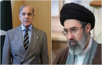 PM Shehbaz Sharif Condoles With Mojtaba Khamenei Felicitates Him On Assuming New Role 75839