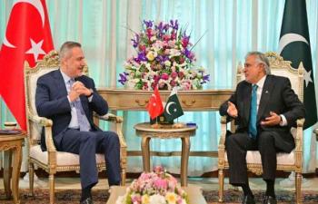 Dar Turkish FM Reaffirm Resolve To Boost Strategic Partnership 76051