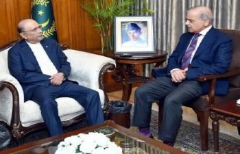 Mideast Crisis President PM Shehbaz Stress Coordinated Strategy To Tackle Challenges 76064