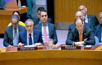 DPM Urges Implementation Of UN Resolutions On Kashmir Palestine 76528
