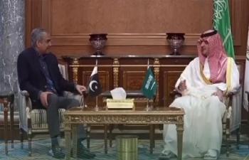 In Meeting With Naqvi Saudi Counterpart Lauds Pakistans Regional Deescalation Efforts 76530