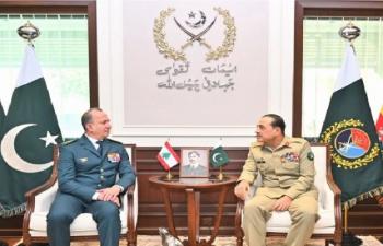 Field Marshal Munir Lebanese Army Chief Discuss Evolving Regional Security Environment 76584