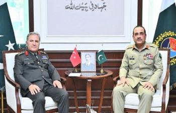 Field Marshal Munir Turkish Military Commander Discuss Regional Security Dynamics 76602