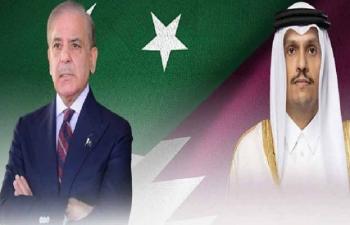 PM Sh Sehbaz Lauds Support Of Qatar For Pakistans Peace Efforts 76611