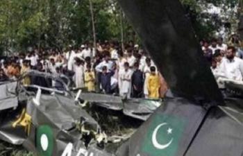 PAF Navy Pilots Martyred In Trainer Aircraft Crash Near Mardan ISPR 76619