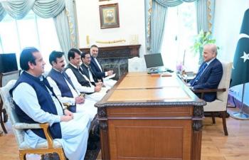 All Resources To Be Utilized For Development Of AJK GB PM Shehbaz 76698