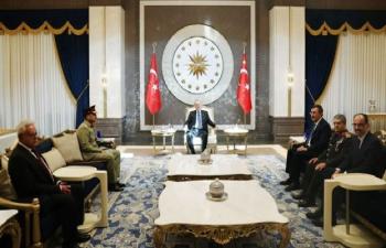CDF Munir Discusses Regional Security With Turkish Civilmilitary Leadership In Ankara 76761